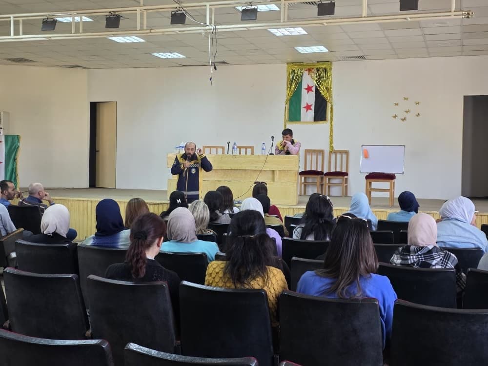 ثقافة حمص تنظم دورة تدريبية حول التعامل مع الحالات الحرجة في تلكلخ