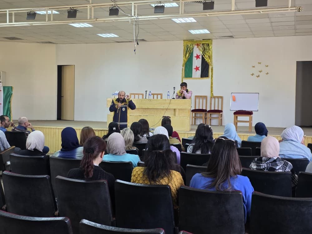 ثقافة حمص تنظم دورة تدريبية حول التعامل مع الحالات الحرجة في تلكلخ