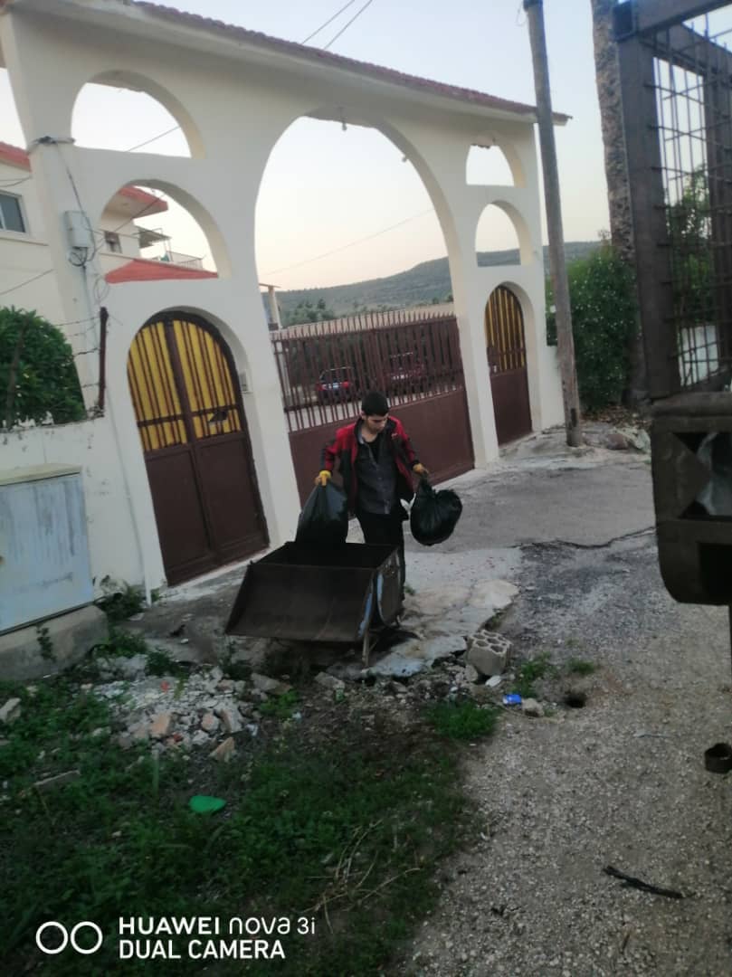 مجلس بلدية سميكة يتابع أعمال ترحيل القمامة