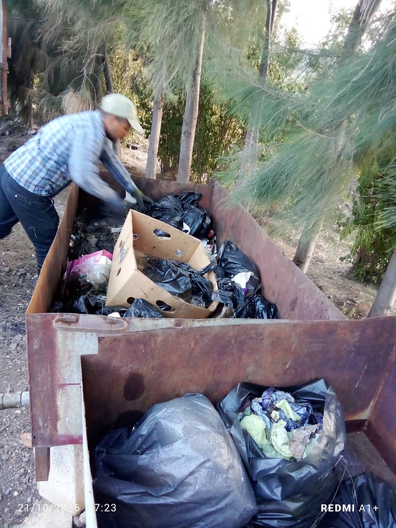 أعمال بلدية نعرة بريف تلكلخ